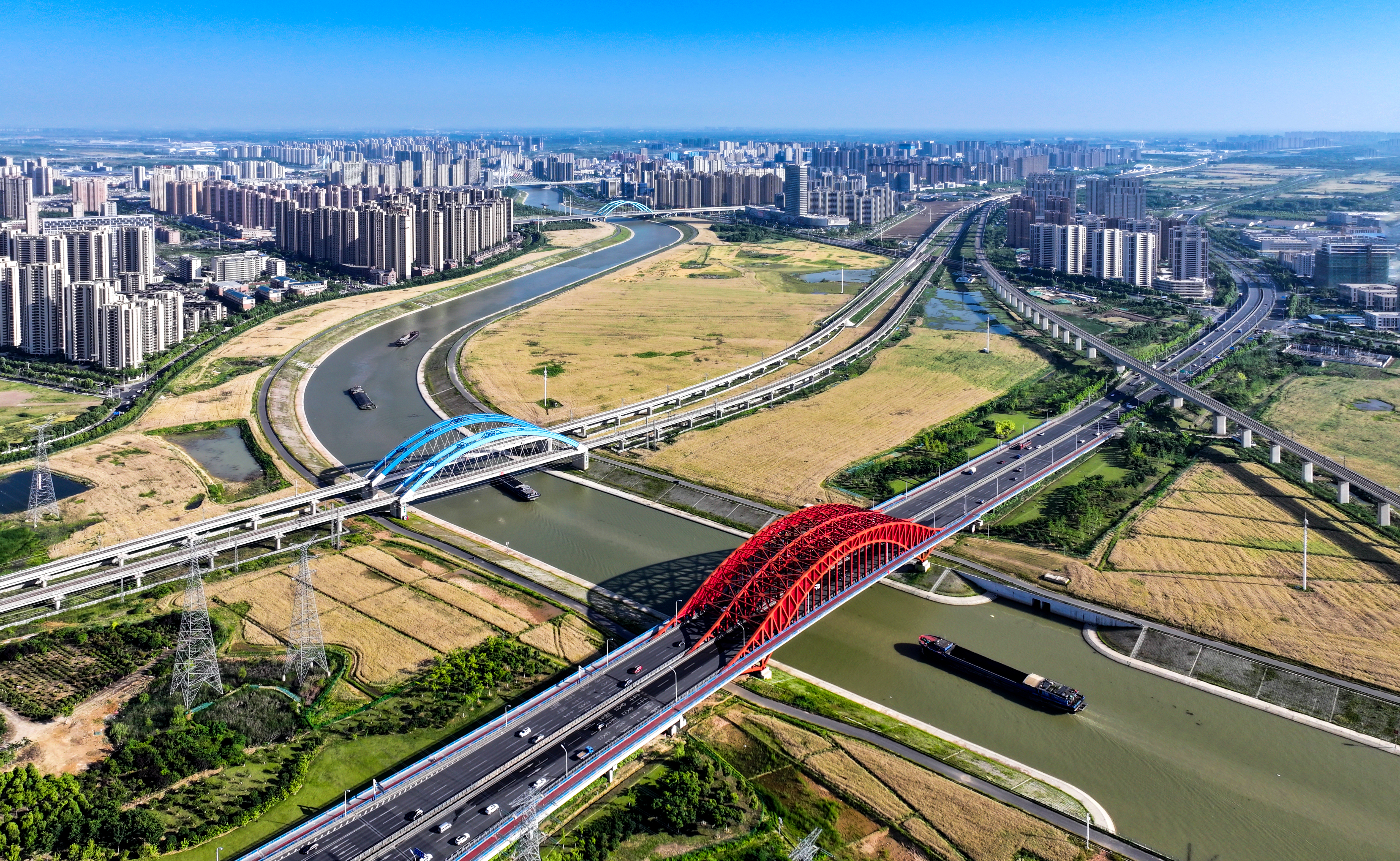 江淮運河（航）道及橋梁